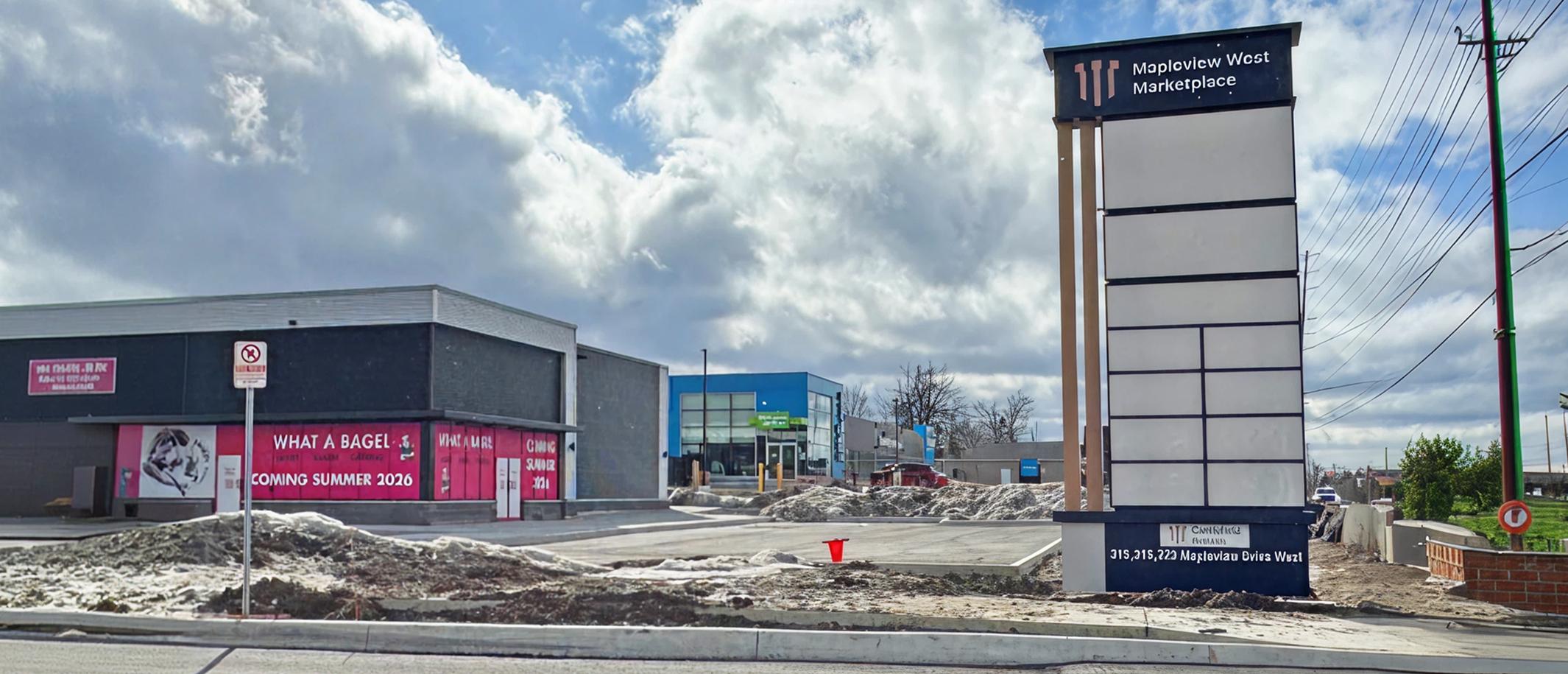 New south-Barrie shopping plaza aims for summer opening